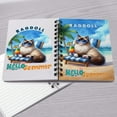 thumbnail image 4 of Ragdoll Hello Summer Beach Theme with Sunglasses and Tropical Cocktail Spiral Bound Journal Cat Lover Kitten Owner Gifts Idea 5x7in Spiral Notebook - 00009, 4 of 5