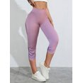 thumbnail image 2 of Leggins Capri de Mujer Leggins Lycra Malla Corta, 2 of 4