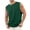 🔥 Army Green, variant on Mens Tank Top Undershirt and Sleeveless Crew Neck Summer Workout Shirts for Men Solid Color Workout Loose Plus Size Mens Clothing Holiday for Running in Hot Weather XXXL