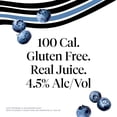 thumbnail image 4 of NUTRL Blueberry Vodka Seltzer 4 Pack 12 fl oz Cans, 4.5% ABV, 4 of 8