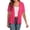 Hot Pink, variant on Womens Plus Size Short Sleeve Lightweight Cardigan For Women Casual Loose Thin Cardigan Tops