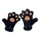 thumbnail image 4 of Guantes de invierno para mujer, guantes de felpa cálidos con cuerda para el cuello, bonitos accesorios para disfraces de fiesta de Halloween, guantes Negro Salvador Guantes de mujer, 4 of 7