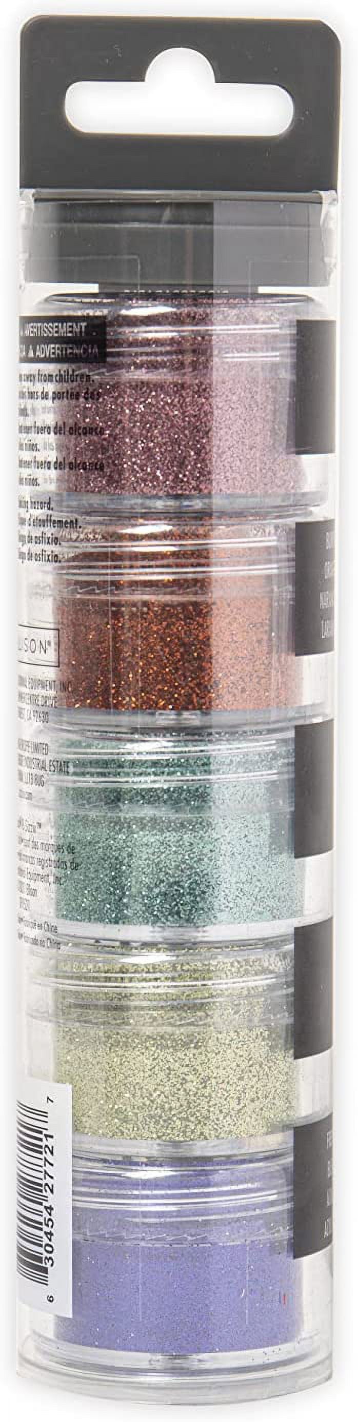 Sizzix Biodegradable Fine Glitter - Muted, Set of 5 Pots