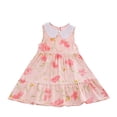 thumbnail image 2 of LOVZFMLL Fashion Spring And Summer Short Sleeve Round Neck Ruffle Dress Princess Skirt, 2 of 3