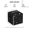 thumbnail image 4 of Kdxio Space Galaxy Print Tissue Box Cover,Square Decorative PU Leather Facial Paper Case Organizer Holder Dispenser for Bathroom,Night Stands,Desk,Car 5.2''X5.2''X5.2'', 4 of 8