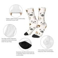 thumbnail image 3 of Honeii Bulldog Face Print Children's Colorful Socks,Unisex Kids and Toddlers' Cushioned Sock,Kids Athletic Crew Socks,for Everyday Wear and Sports, 3 of 5