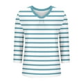 thumbnail image 5 of Womens Fall Top Womens Tops Fall Casual Quarter Sleeve Tops Woman Women's Blouses New & Trending, 5 of 6