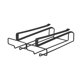 thumbnail image 2 of Hanging Glass Storage Rack Organizer Hanger ACCESS HOLDER INSTALLATION, 2 of 11