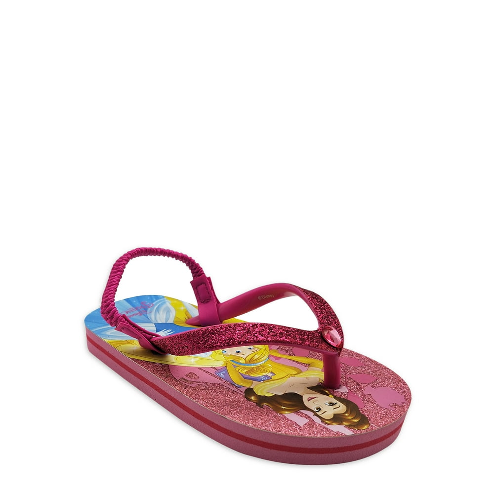 Disney Princess - Disney Princesses Flip Flop Sandal (Toddler Girls ...