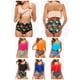 thumbnail image 3 of Traje de baño de dos piezas para mujer Conjunto de bikini con estampado de volantes Trajes de baño T Abanopi Traje de baño, 3 of 7