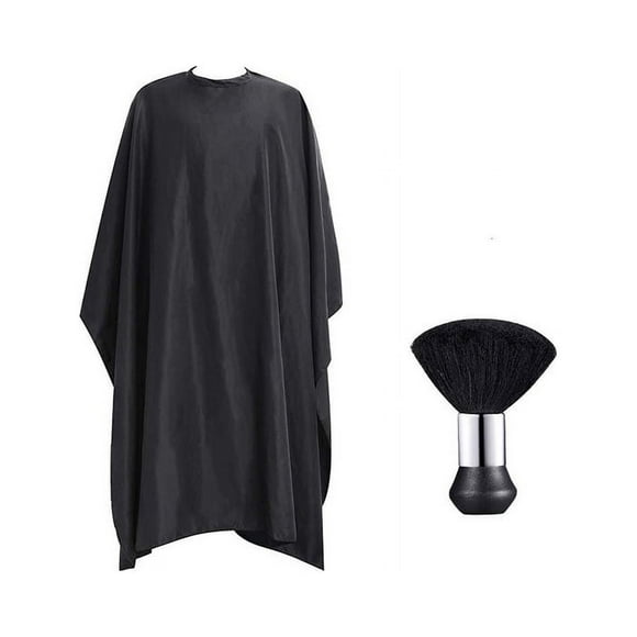 Professional Waterproof Hairstyle Cape Nylon Barber Salon Cape Gown with Snaps