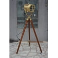thumbnail image 3 of Brass Antique Modern Floor Lamp Tripod Studio Searchlight Spot Light For Bedroom, 3 of 5