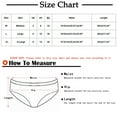 thumbnail image 3 of Annhoo Womens Underwear Lace Trim Full Coverage Panties Cute Bowknot Front High Waisted Breathable Briefs, 3 of 5