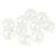 thumbnail image 2 of Paquete de 10 adornos de bolas de plástico transparente para manualidades de baño para Navidad y 3cm, 2 of 9