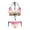 Ice Cream Cone Print, variant on Cute Ice Cream Drip Halter Triangle Bikini Set - Pink Sprinkle Print Two Piece Swimsuit for Beach Vacations & Pool Parties