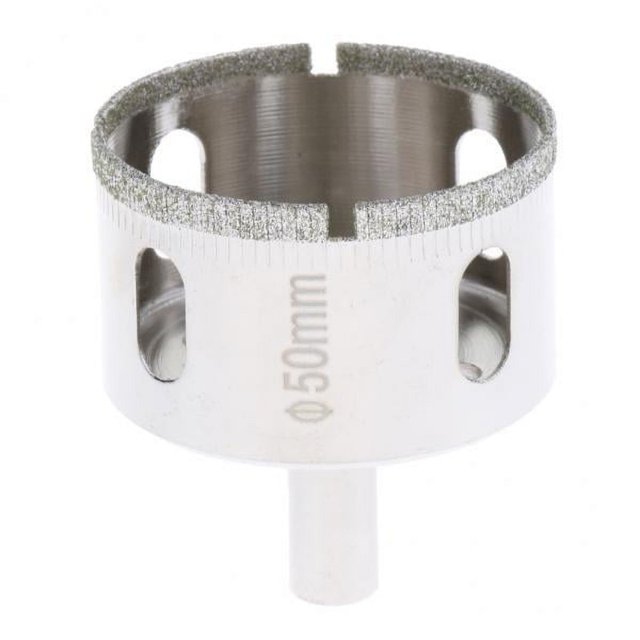 koolsoo 2x 85mm Diamond Coated Drill Bit Cutter Glass Tile Ceramic Marble - As Described, 50mm