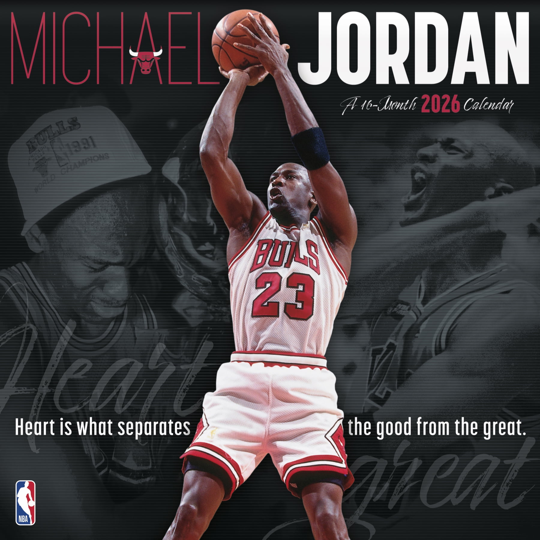 Michael Jordan Framed Poster and 2026 Calendar - Walmart.com
