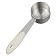 thumbnail image 3 of 1/4 cup measuring cup，1 Pcs 60 ML Stainless Steel Coffee Measuring Scoops, Metal Coffee Scoop Measuring Cup with Black Silicone Handle, 3 of 4
