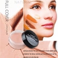 thumbnail image 3 of Full Cover Base Concealer Cream Women Face Makeup Hide Dark Spot Blemish Concealer Contouring Corretive Liquid Foundation, 3 of 5