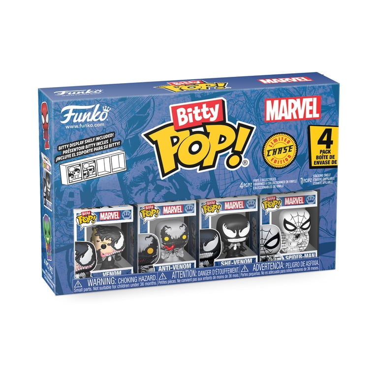Funko Bitty POP: Spider-Man Venom 4-Pack, Vinyl Figures - Walmart.com Funko Bitty POP: Spider-Man Venom 4-Pack, Vinyl Figures - Walmart.com