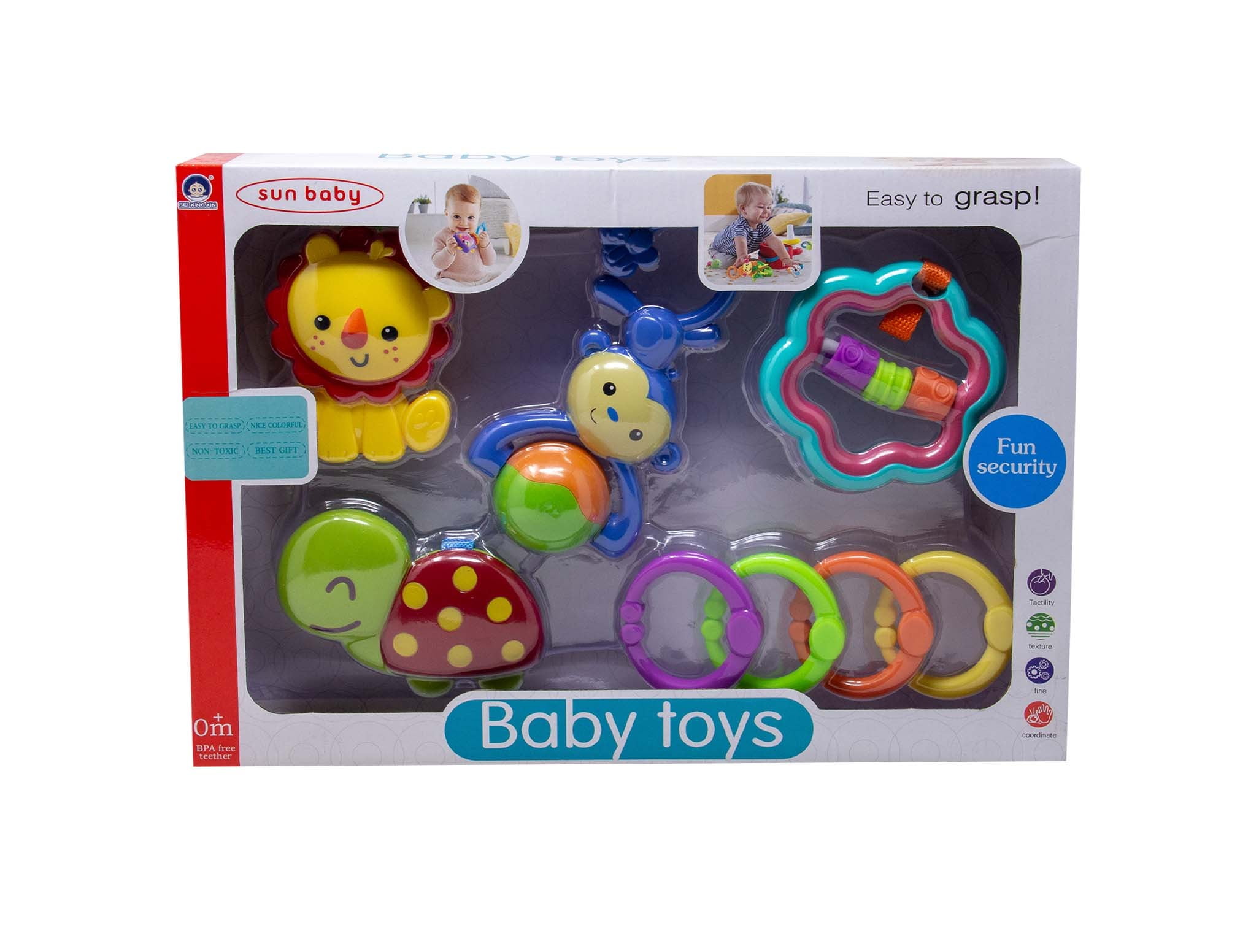 Set de Sonajas Sun Baby Leon piezas Bodega Aurrera en línea