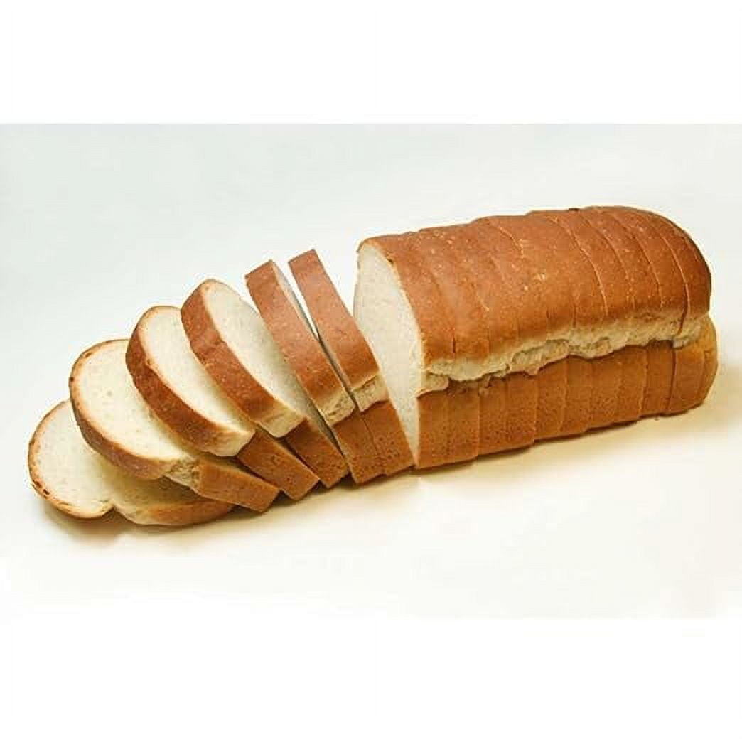 Rotellas White Open Top Texas Toast Bread Loaves 3/4 inch - 6 per case.