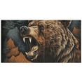 thumbnail image 2 of Bear Mountains Trees 3 Ring Binders 1.5 inch Hardcover File Folders with Interior Pockets A4 Size Organizer for School Office Hospital Set of 2, 2 of 8