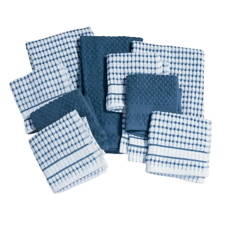 3 Dish Towels - Terry Kitchen Towels, Set of 3