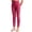 Hot Pink -AE05, variant on Resicozy Girls Athletic Leggings High Waisted Yoga Pants with Pockets Soft Stretch Fabric, Wide Waistband, for Running Dance Gymnastics Gym3-12 Years White 140