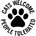 thumbnail image 3 of CafePress - Cats Welcome People Toler - 15 oz Ceramic Large White Novelty Mug, 3 of 4