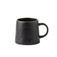 thumbnail image 1 of Juego de 1 taza de café cónica en relieve, con capacidad de 450 ml y dos colores de tazas de cerámica for familias., 1 of 5