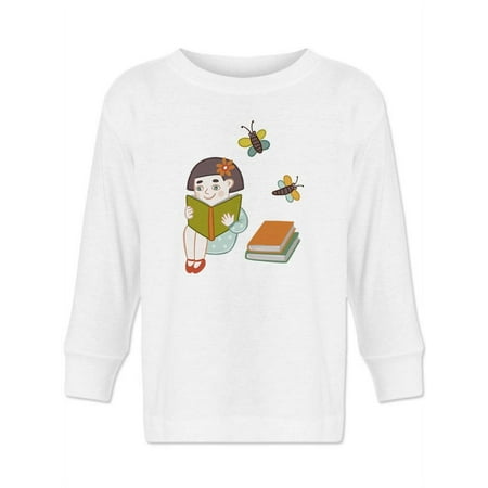 

Girl Reads A Book Long Sleeve Toddler -Image by Shutterstock 3 Toddler