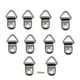 thumbnail image 5 of Kenally 100 Uds. Gancho de Metal semicírculo ganchos geométricos colgadores modernos suministros de punto de cruz pintura al óleo pared de fotos Herramientas y ferretería Plata 763 Trimarca Kenally TO011145-04, 5 of 6