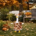 thumbnail image 4 of Qwtwty Thanksgiving Garden Goose Costume, 23" Fall Farmhouses Lawn Goose Decorative Outfit for Outdoor Patio Yard Garden Holiday Party Decor, 4 of 9