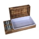 thumbnail image 3 of Comedero de heno para conejos, comedero de madera para conejos con bandeja sanitaria, bebedero para chinchillas, bandeja sanitaria, comederos para cer, 3 of 9