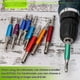 thumbnail image 2 of Hinge Installation Drill Bit Set - 1/4" Hex Shank, Self-Centering Bits, 5/64" to 1/4" Size Range, Vix Bit Compatible Kit, 2 of 4