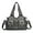 Light Grey, variant on SPEKSEE Women PU Leather Solid Color Shoulder Bag with Adjustable Strap Studded Crossbody Bags for Daily Commuting Travel