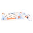 thumbnail image 1 of Keyboard Mouse Set, Mechanical Feeling ABS Lake Blue Gaming Keyboard and Mouse Set  for Gamer for Laptop, 1 of 7
