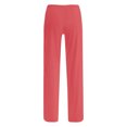 thumbnail image 5 of ABATAB Womens Summer Pants Casual Baggy Low Waisted Pants Full Length Drawstring Lounge Slacks Trousers with Pockets, 5 of 5