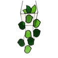 thumbnail image 1 of Artisanal Pothos Stained Glass Suncatcher Hangings Exquisite Window for Home Garden, 1 of 7