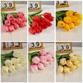 thumbnail image 4 of 1/3/5 Uds flores artificiales Calla Lily ramos de flores de tulipán de tacto Real para boda novia decoración de jarrón para el hogar regalos de plantas falsas, 4 of 5