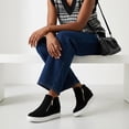 thumbnail image 6 of Cushionaire Hart Womens Casual Shoes with Dual Zippers- Lightweight Hidden Wedge Fashion Sneakers for Women, 6 of 18