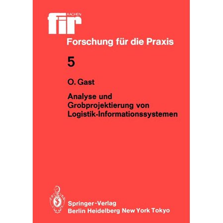 ISBN 9783540156260 product image for Fir+iaw Forschung Für Die Praxis: Analyse Und Grobprojektierung Von Logistik-Inf | upcitemdb.com