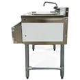thumbnail image 4 of NSF Utility Sink, 36''x23''x33'' Free Standing Kitchen Sink, Compartment Bar Sink with Faucet, 4 of 11