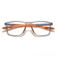 thumbnail image 4 of Montura de gafas deportivas de silicona ultraligera para hombres y mujeres, espejo de proximidad con luz azul, montura de gafas anticaída para exteriores, 4 of 4