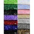 thumbnail image 4 of Silver/White Stretch Velvet Sequin Fabric Cut by The Yard, Glitter Spandex Material – Ideal for Sewing, DIY, Arts & Crafts, Apparel, Decoration, Tablecloths, Etc, 4 of 5