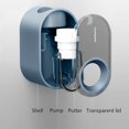 thumbnail image 3 of IC 2-pack automatisk tandkrämsdispenser, väggmonterad handsfree, 3 of 5
