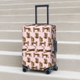 thumbnail image 2 of Lsque Leopard Print Printed Luggage Cover, Travel Luggage Protector,Scratch and Dirt Resistant, Fits 18-32 Inch Luggage - X-Large, 2 of 9