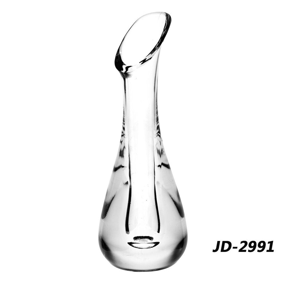 Plastic Clear Flower Vase Pot Bouquet Display Bud Wedding Home Decor 4