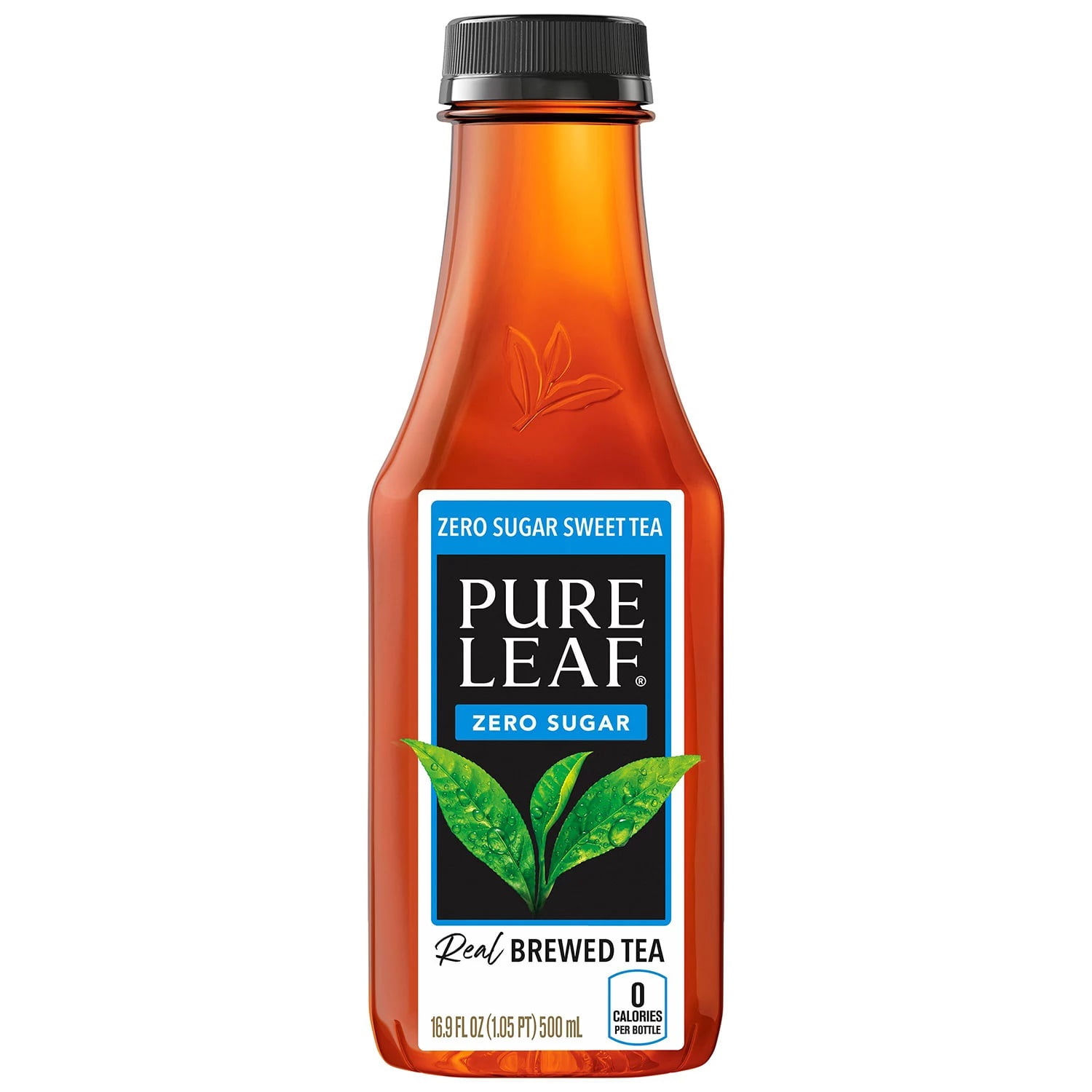 Pure Leaf Zero Sugar Real Brewed Tea Sweet Tea 16.9 Fl Oz, 18 Count